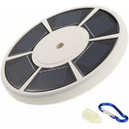 26 LED Solcelledrevet Flaggstanglys Super Sterkt Vannresistent for de fleste 15-25 fot flaggstenger