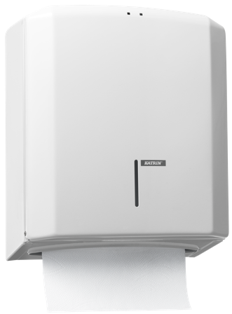 Katrin 988113 Holder til håndtørrer 275 x 330 x 132 mm Hvidlakeret, Badeværelse