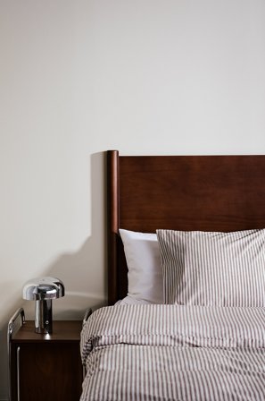 Jotex - Dynetrekk Økologisk Brun/hvit - ESSA - Kjøp Sengesett hos Jotex