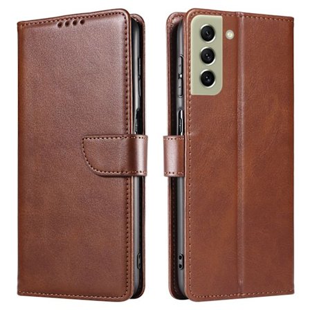 Samsung Galaxy S21 FE - Elegant Smidigt Plånboksfodral