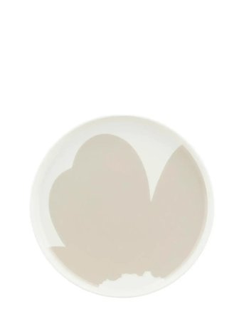 Marimekko Home Iso Unikko Plate 25 Cm - White - Ø 25 CM