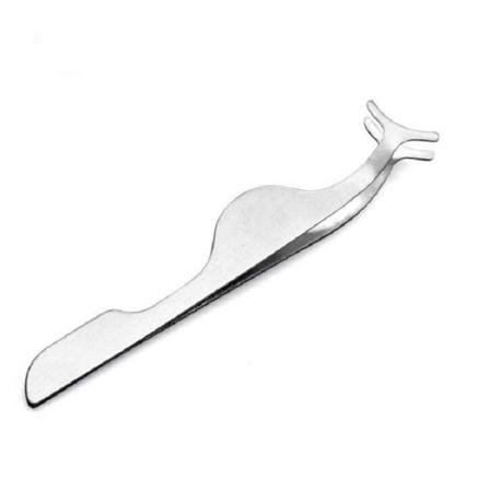 Verktyg för att applicera ögonfransar - Enklare & Bekvämare silver 10.6x1.8x0.1mm