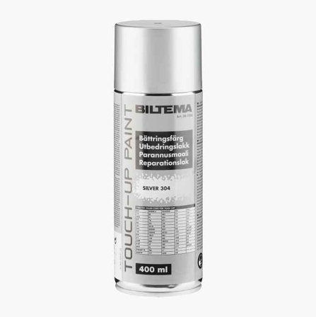 Biltema - Utbedringslakk sølv 400 ml