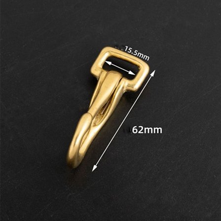 Skulderrem Spænde Bæltespænde Clip 62X15,5MM