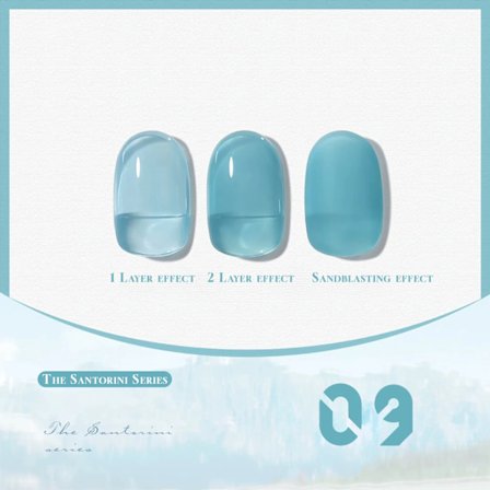 MIANEL 1-12st 12ML Sommar kelaiyin Blå Serie Jelly Gel Nagellack 2025 Ny Isblå Nagellack Blå Naglar Gröna Naglar