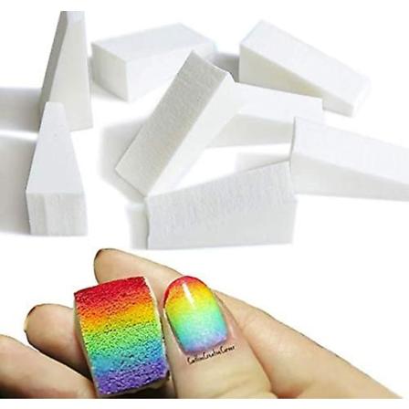 Gradient-kynsien pehmeät sienet väriliukumanikyyriin, kynsien taiteen työkalut ja tarvikkeet
