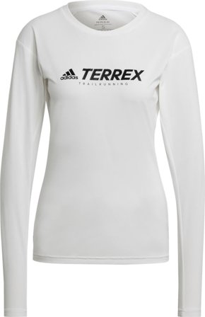Adidas Women's Terrex Primeblue Trail LS Top Women long-sleeved training tops White L