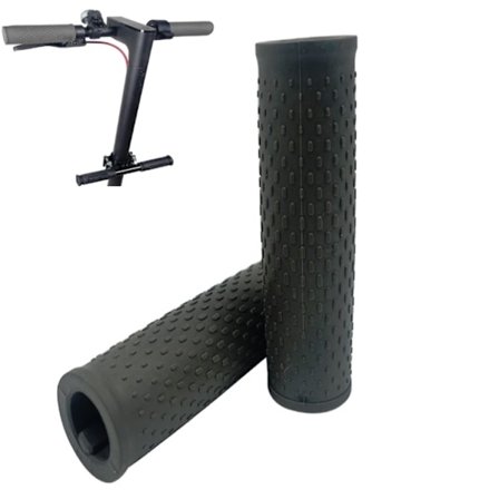 Silikonhandtag för Xiaomi M365/Essential/1S/Pro 2/Electric Scooter 3 – Svart
