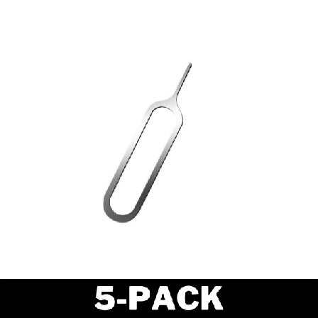 Simkortsöppnare Pin Utmatningsstift För Apple Iphone 5-pack