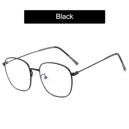 Blålysbriller for kvinner Brilleinnfatning SVART SVART