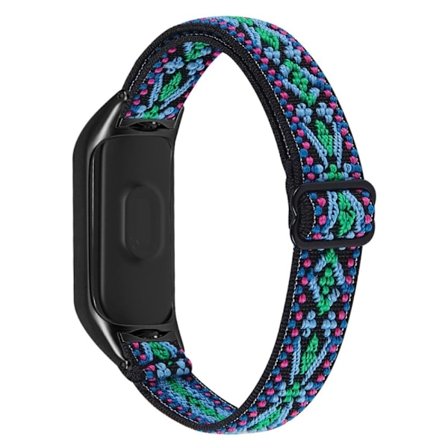 Xiaomi Mi Band 7 klockarmband i elastisk nylon - Blå / Blå
