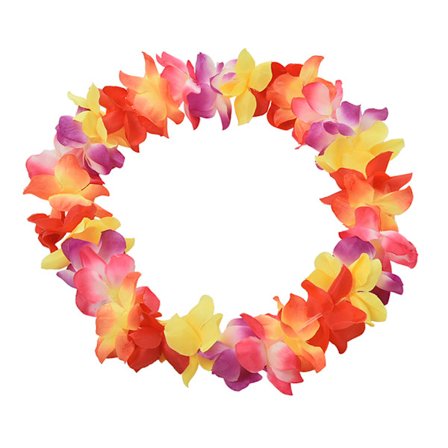 Hawaiian Leis Simulated Silk Flower Leis Dance Party Fancy Dres