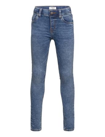 Trousers Denim Sam Slim Jeans Skinny Jeans Blå Lindex*Betinget Tilbud