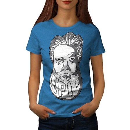 Epic Beard Swag Royal Bluet-shirt för kvinnor