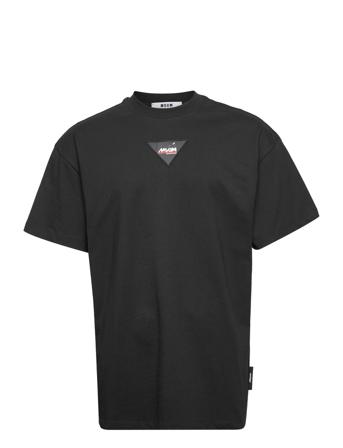 T-Shirt T-shirts Short-sleeved Svart MSGM