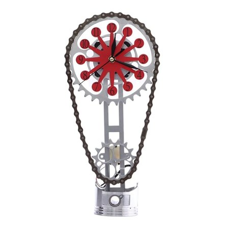 Chain Gear Clock Desktop Clock RØD A A