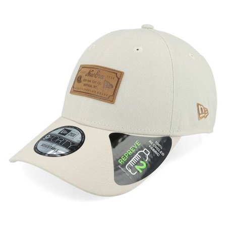 New Era - Beige adjustable Keps - New World 9FORTY Stone Adjustable @ Hatstore