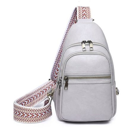Liten Sling Bag Crossbody Bags GRÅ