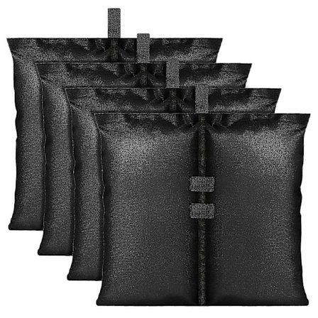 4-pakning Teltvekter Sandsekker, Tunge Vektposer Fotposer Benvekter For Benstolpe Anker Telt-Yvan