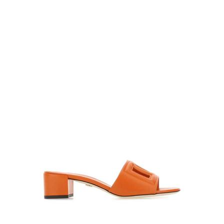 Dolce & Gabbana High Heel Sandalen , Oranje , Dames , Maat: 41 EU