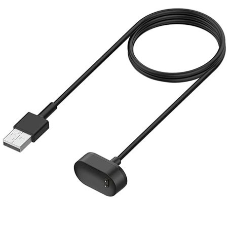 Lader for Fitbit Inspire HR, Fitbit Inspire, Fitbit Ace 2, erstatnings-USB-ladekabel [2-pakning, 3,3 fot/100 cm]