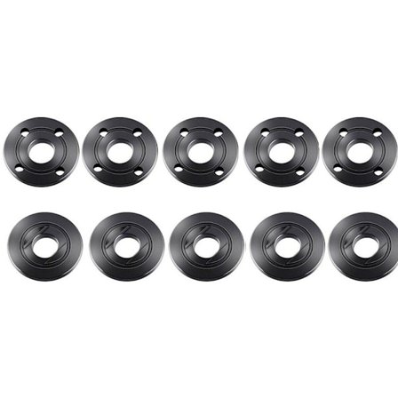 10 STK vinkelslibere Trykplade Indre Ydre Flangemøtrik Sæt