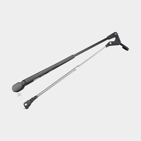 Paralelní rameno / stěračové rameno loď TMC Heavy Duty, s nastavitelnou hlavou a hákovým uchycením, černé, 304 - 457 mm (12" - 18")