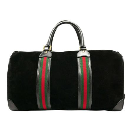 Gucci Vintage, Weekend Bags Zwart, Dames, Maat:ONE Size