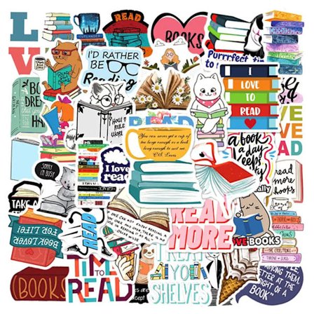 10/50/100 st Blandade Smut Dark Romance Bokälskar Bokläsning Klistermärken Kindle Estetiska Tjejdekaler Ipad Telefon Laptop Dagbok Klistermärke