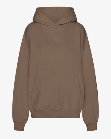 Organic Oversized Hood - Cedar Brown