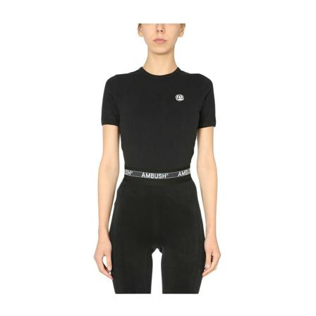 Ambush Slim Fit T-Shirt , Zwart , Dames , Maat: M