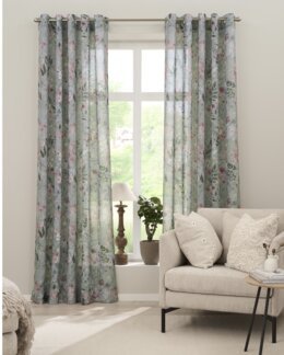 Rengasverho kukallinen Ida 2/pak Vihreä