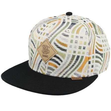 Djinns - Multi snapback Keps - Braid Multi/Black Snapback @ Hatstore