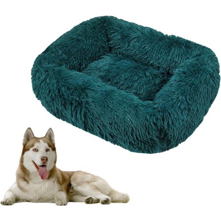 Koiran kori, suorakulmainen koiran tyyny pehmeä kissanpeti, pestävä kissan tyyny pehmeä lemmikkieläinten petityyny Sopii lämmin syksyyn ja talveen (M,