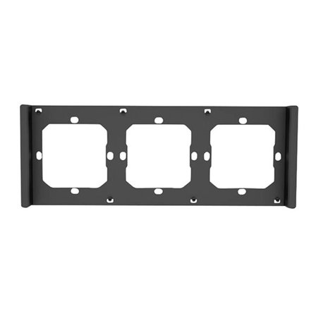 Ramme for bryter M5 80 trippel 3-fold SONOFF M5-3C-80-F (grafitt/svart)