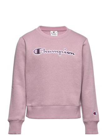 Crewneck Sweatshirt Sweat-shirt Tröja Rosa Champion Rochester