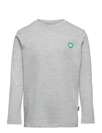 Timmi Kids Organic/Recycled L/S T-Shirt T-shirts Long-sleeved T-shirts Grå Kronstadt
