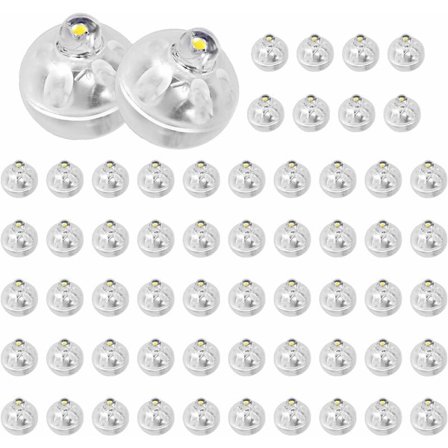 LED Ballonglampor 60 stycken LED Ballongljus, LED Lampion, Mini