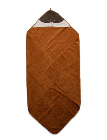 Augusta Hooded Towel Brown Liewood