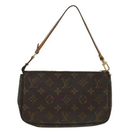 Louis Vuitton Vintage, Pre-owned Pochette Accessoires Monogram Bag Bruin, Dames, Maat:ONE Size