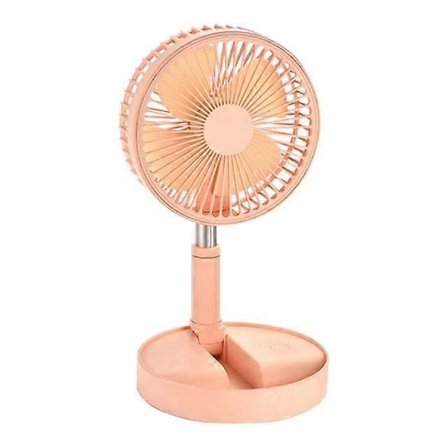 Drevne Håndholdte Vifter USB Genopladelig Foldbar Vifte Mini Teleskopisk Gulv Hjem Sommer Bærbar Elektrisk Vifte Køling Til Husholdnings Soveværelse 