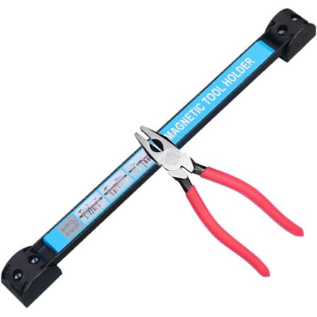 Magnetisk verktygshållare, kraftig verktygsorganisationsmagnetstång | Magnetisk remsa justerbar stabil stor