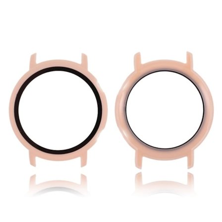 Huawei Watch GT 2 42mm durable frame with tempered glass cover - Light Pink