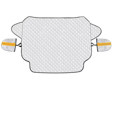 Magnetisk bilrudebeskytter - Vinterbeskyttelse Beskytter mod vind, sne, støv, frost og sol - med magnet
