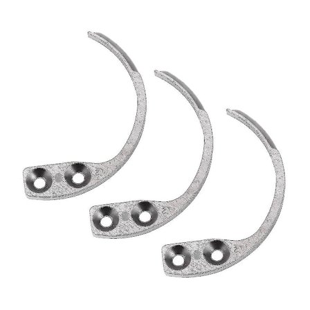 3 stk. Magnetiske Kroge Alarm Nøglekrog Aftager Magnetisk Fjerner Tilbehør Mini Krog Aftager Tag Krog Stift Åbner Nøgle