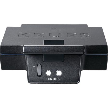 Krups Grcic sandwichtoaster - Sort | KitchenOne
