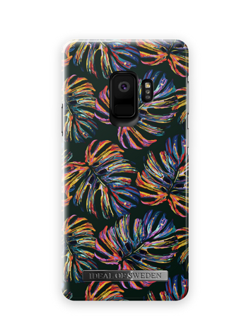 Unisex Hülle, Galaxy S9 Neon Tropical Handyhülle