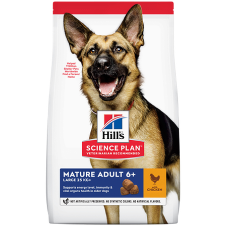 Hills Science Plan - Mature 5+ Active Lonegvity Large Breed Chicken - Dry Dog Food 12 kg - Hund - Hundefôr & hundemat - Tørrfôr for hund - ZOO.no