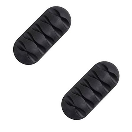 Sladdhållare / kabelorganiserare 2-pack - Flera färgval