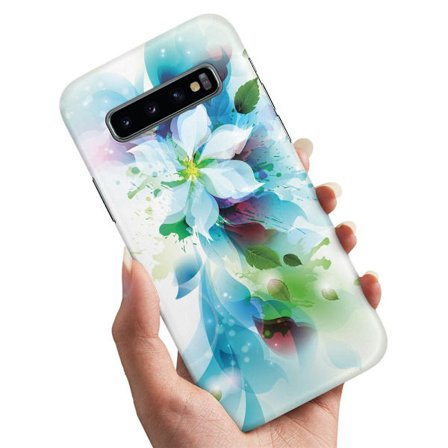 Samsung Galaxy S10 Plus - Skal/Mobilskal Blomma